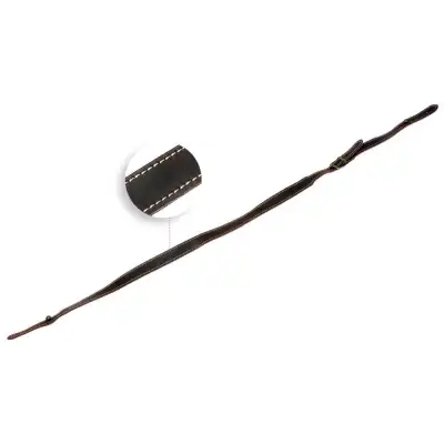 BRETELLE PLATE CROÛTE 25 MM AVEC BOUTONS ANTIDÉRAPANT