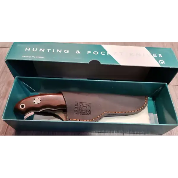 POIGNARD DE CHASSE DANS SON COFFRET AVEC ÉTUI²