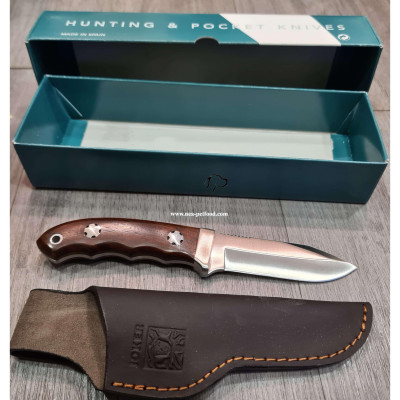 Poignard couteau de chasse dans son coffret avec son étui