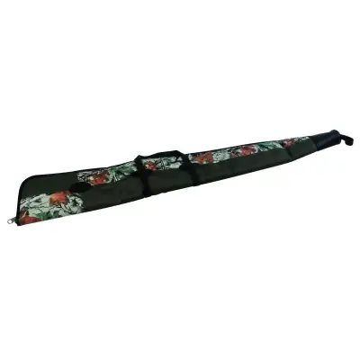 Fourreau / Etui pour fusil toile, couleur vert feuillage, 130 cm