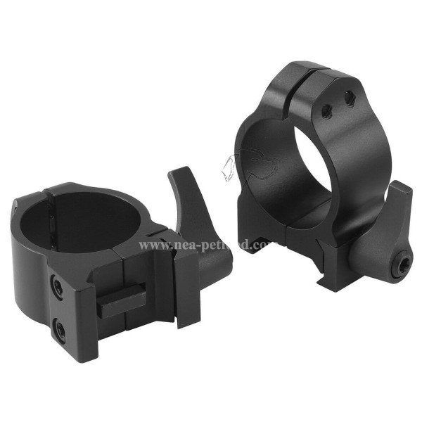 Support Colliers marque WARNE en acier diamètre 30MM HAUT A LEVIER BH 14 mm
