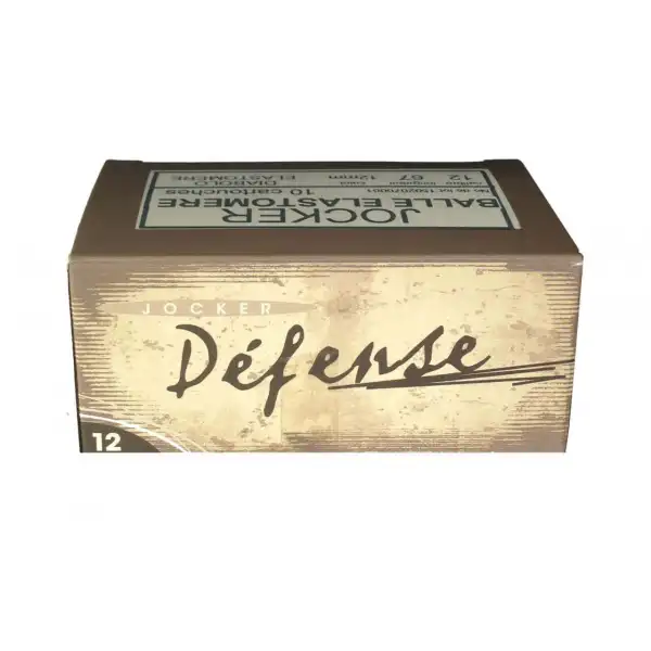 Cartouche Jocker diabolo élastomère 12/67 LIVRAISON OFFERTE