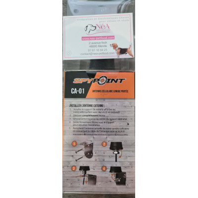 ANTENNE OMNIDIRECTIONNELLE EXTERNE LONGUE PORTÉE SPYPOINT