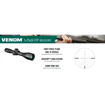 VORTEX VENOM 5-25×56 FFP – EBR-7C MRAD
