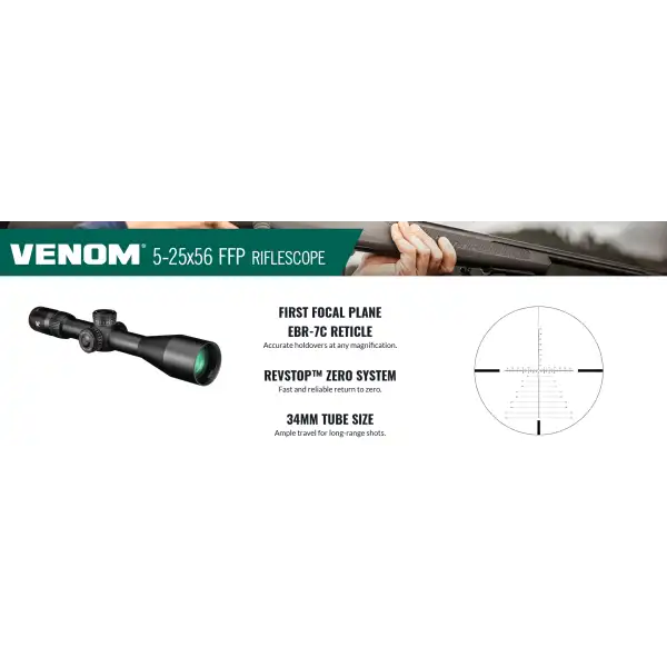 VORTEX VENOM 5-25×56 FFP – EBR-7C MRAD