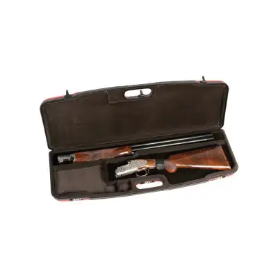 MALETTE NEGRINI ARME BASCULANTE DÉMONTÉE – FORME GALBÉE VELOURS, 3 VERROUS À CODE