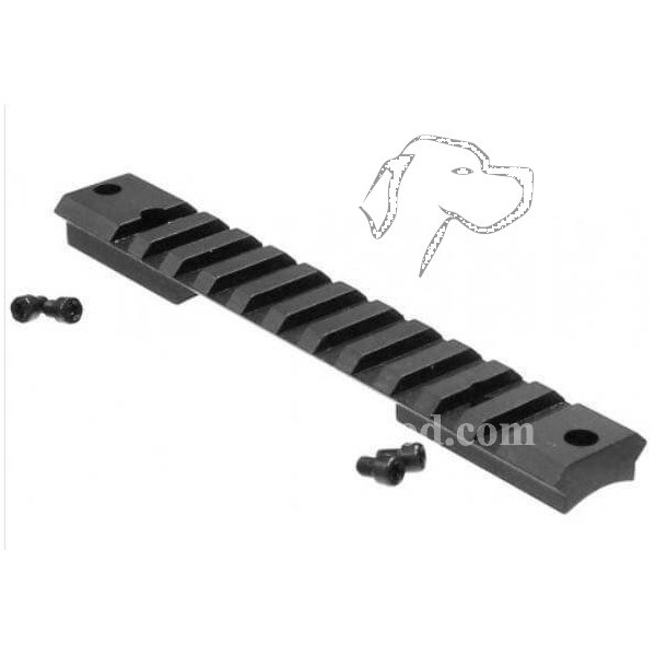 EMBASE LONGUE ALU POUR MONTAGE FIXE WARNE POUR BROWNING BAR