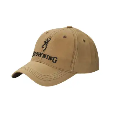 Casquette Browning Lite Wax khaki CAP LITE WAX KHAKI BWN
