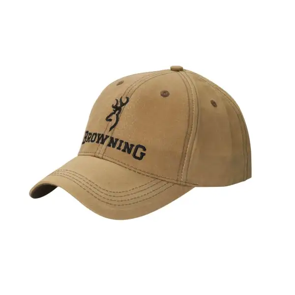 Casquette Browning Lite Wax khaki CAP LITE WAX KHAKI BWN