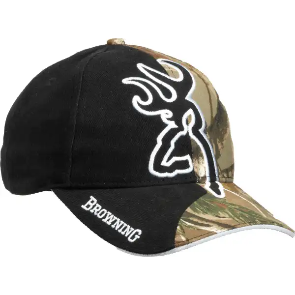 BROWNING BIG BUCKMARK BLACK RTX – casquette élégante et respirante