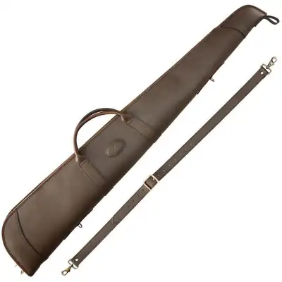 Fourreau à rabat Browning modèle Saint Hubert Shotgun couleur marron longueur 132 cm