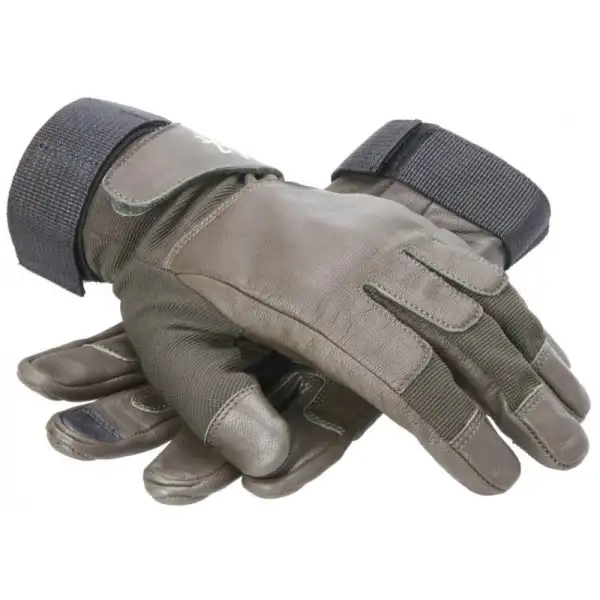 Gants TRACKER coloris vert pour les traqueurs par temps froid
