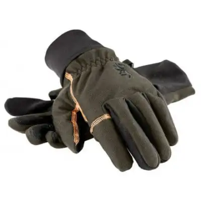 Gants WINTER coloris vert pour la chasse au grand gibier