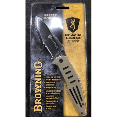 Couteau Browning Freeze Point