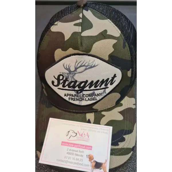 CASQUETTE MAC CAP STAGUNT – Style Camouflage Irrésistible