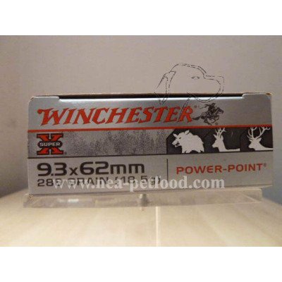 MUNITIONS WINCHESTER SUPER-X POWER-POINT 9,3×62 R 286 GR – Puissance légendaire pour la grande chasse