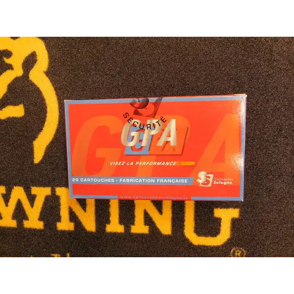 CARTOUCHES SOLOGNE GPA CAL. 7×64 150 GR – Puissance et fragmentation maîtrisée
