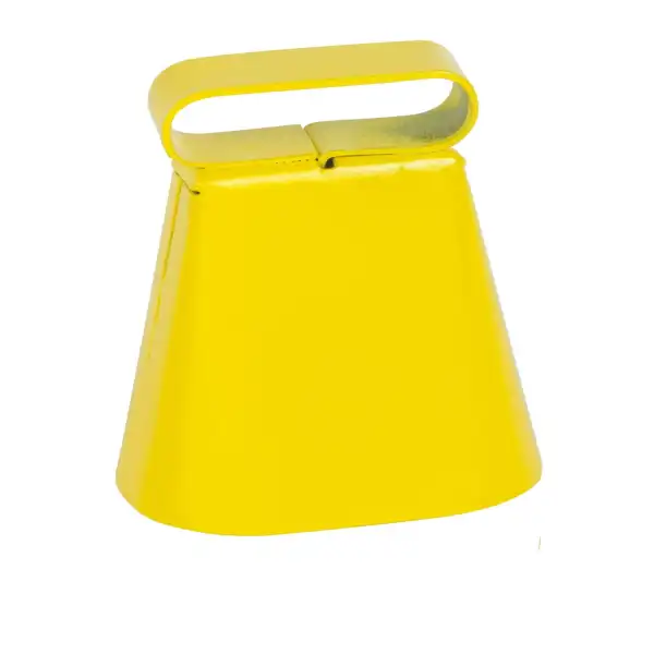 Sonnaillons Jaune hauteur 45 mm 55 mm 65 mm - Sellerie, Laisses, Longes, Sangles, Colliers - Sonnailles, Sonnaillons, Cloches et