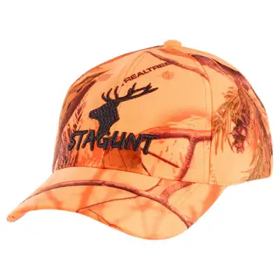 Casquette camouflage orange fluo Blaze STAGUNT
