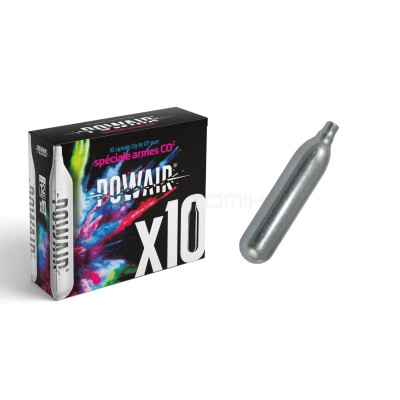 Boîte de 10 cartouches CO² 12g Powair