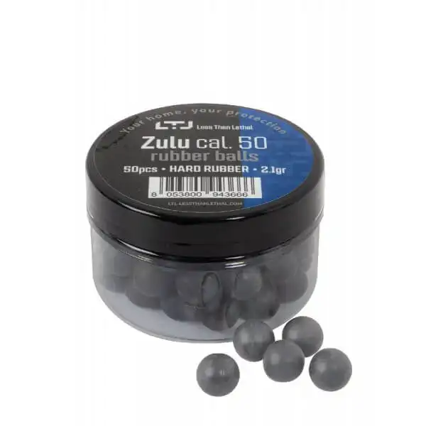 Bille Caoutchouc ZULU LEGERE calibre 50 x50 unités