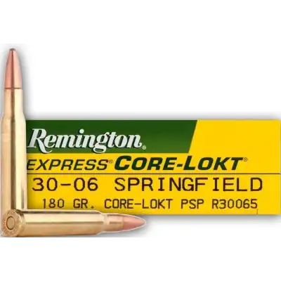 1 carton de 10 boîtes de 20 munitions calibre .30-06 180 gr PSP – puissance et régularité