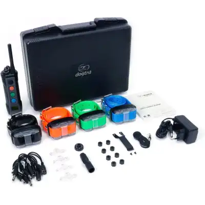 Dogtra 4503 Edge 3 Colliers de Dressage pour 3 Chiens - LA PANOPLIE DOGTRA, PATHFINDER, 2600, DRESSAGE, BOITE D ENVOL