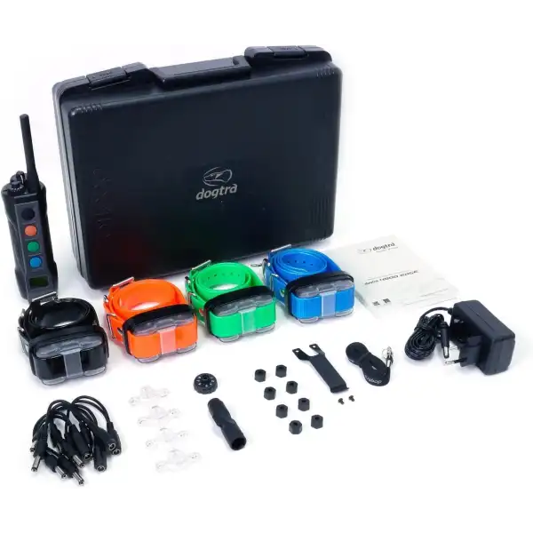 Dogtra 4503 Edge 3 Colliers de Dressage pour 3 Chiens - LA PANOPLIE DOGTRA, PATHFINDER, 2600, DRESSAGE, BOITE D ENVOL