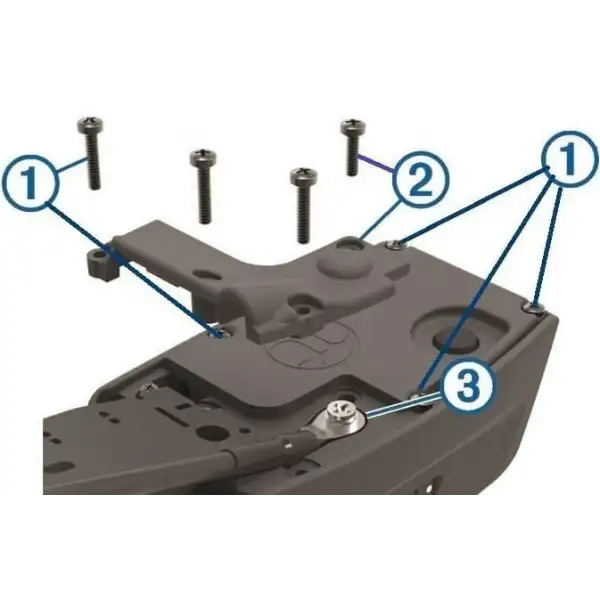 Kit de vis pour antenne de collier Garmin TT15/T5 – remplacement pratique