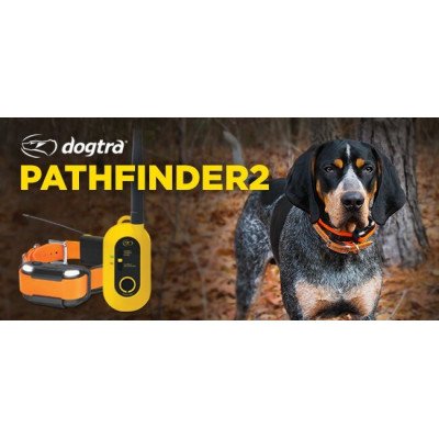 Collier pour Dogtra Pathfinder 2 vert, bleu noir, orange localisation + dressage