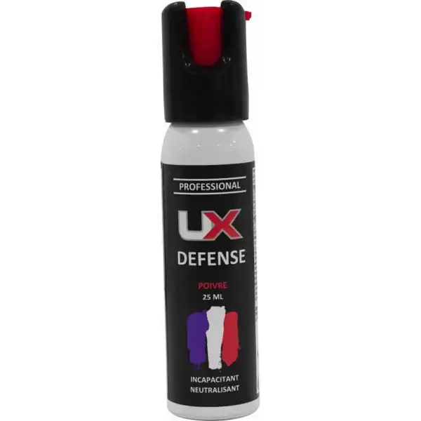 Bombe lacrymogène gel poivre PRAGA 25 ml