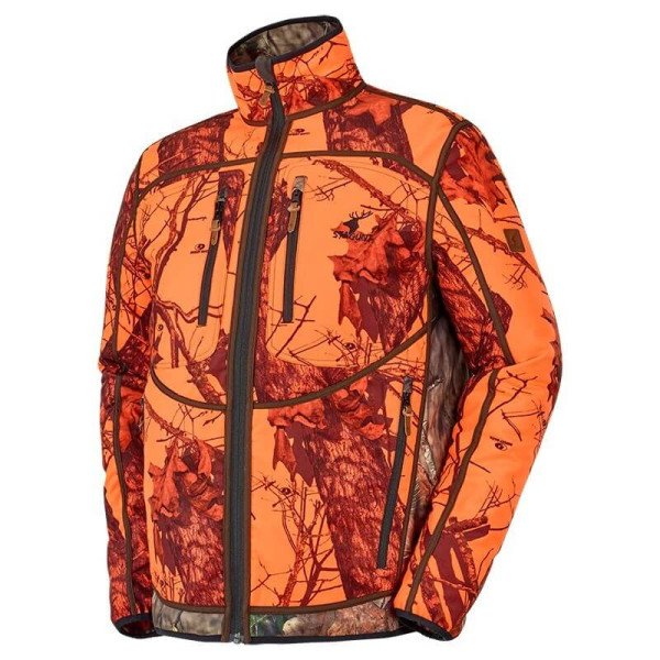 DESTOCK VESTE FOX REVERSIBLE CAMO/FLUO STAGUNT Veste softshell réversible Stagunt Fox