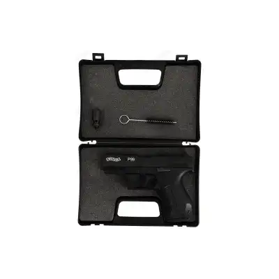 Pistolet Walther P99 Noir Umarex 9mm PAK + 50 cartouches à blanc Titan 9mm PAK