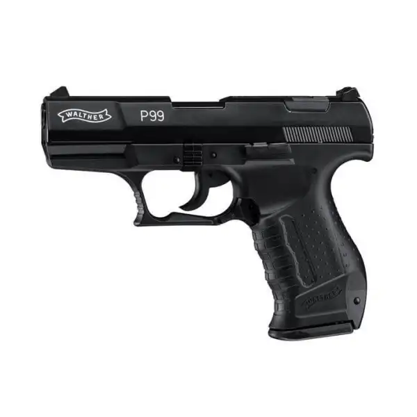 Pack pistolet Walther P99 Noir Umarex 9mm PAK + 50 cartouches Titan