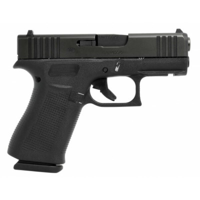 Pistolet Glock 43X Noir avec rail – compact et polyvalent