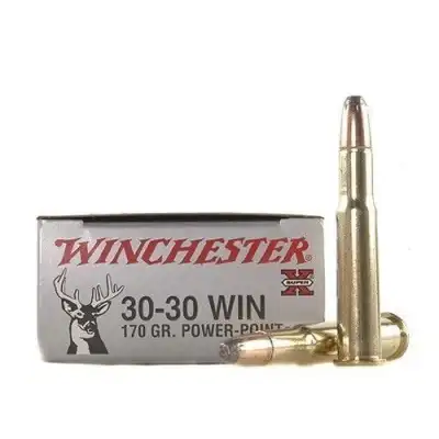 2 boites Winchester .30-30 Win. Power-Point 170 gr