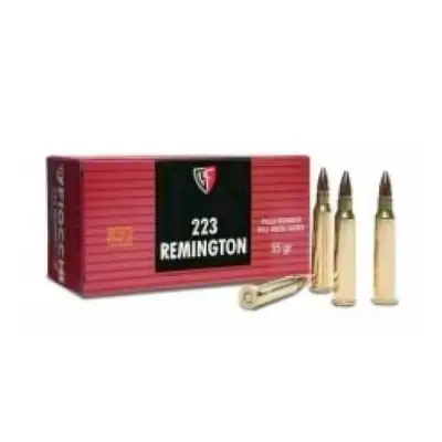 Boîte de 50 munitions Fiocchi Classic .223 Rem 55 grs FMJ