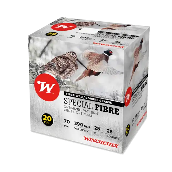Cartouches calibre 20 Spécial Fibre 28 g plomb n°10