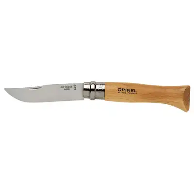 Opinel Tradition Inox N°08 lame 85mm manche hêtre pratique et intemporel
