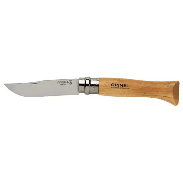 Opinel Tradition Inox N°08 lame 85mm manche hêtre pratique et intemporel