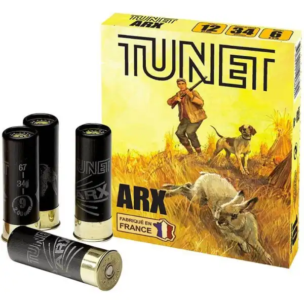 CARTOUCHES DE CHASSE TUNET ARX 34 GR – Calibre 12