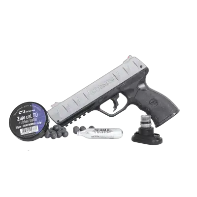 PISTOLET LTL BRAVO CO2 CAL 50 le seul de sa catégorie avec une culasse en métal