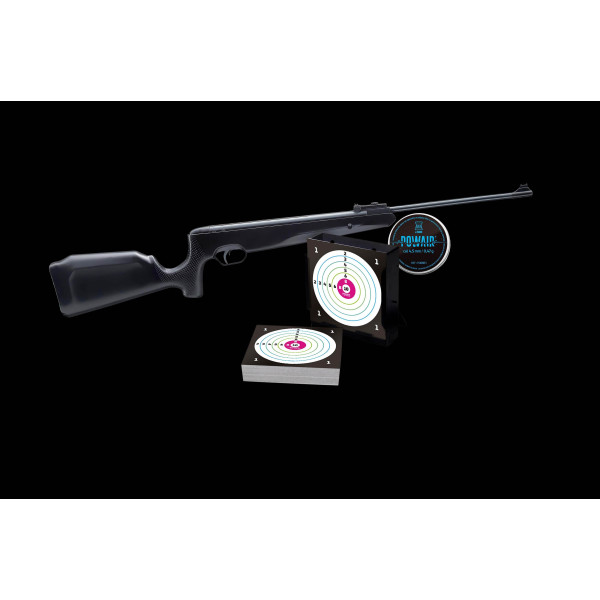 Pack Carabine C45 19.9J + Plombs + Cibles + Porte-cible – Tir de loisir complet