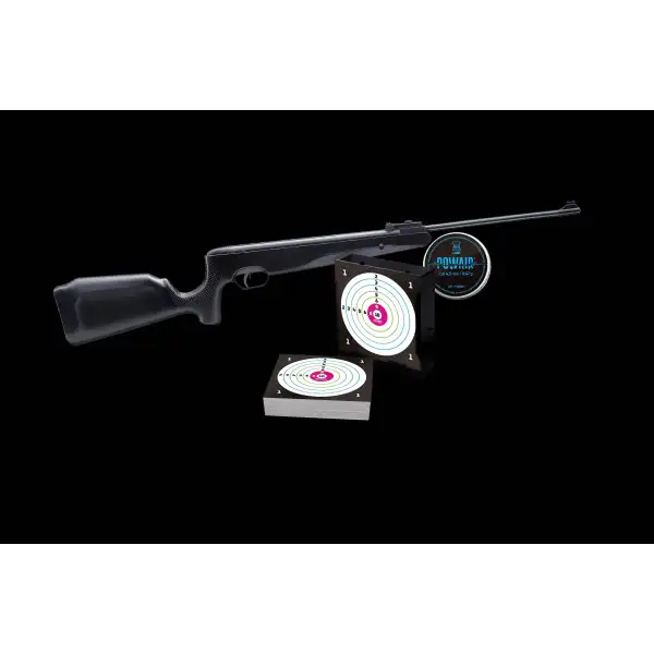 Pack Carabine C45 19.9J + Plombs + Cibles + Porte-cible – Tir de loisir complet