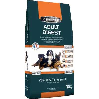 HD Optimum Adult Digest – Saveur et équilibre pour chiens adultes