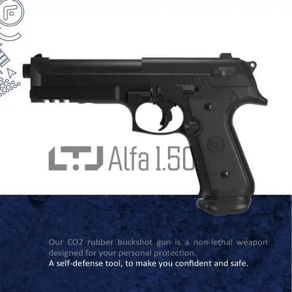 Pack CO2 LTL Alfa 1.50 cal .50 – 18 joules