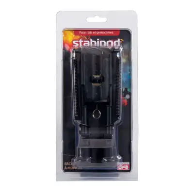 BIPIED REGLABLE STABIPOD FIXATION SUR RAIL ET GRENADIERE