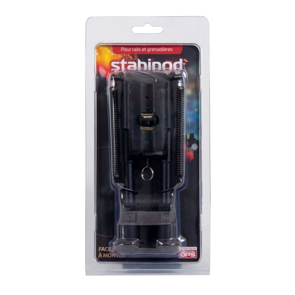 BIPIED REGLABLE STABIPOD FIXATION SUR RAIL ET GRENADIERE LIVRAISON GRATUITE