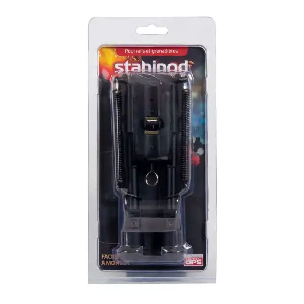 BIPIED REGLABLE STABIPOD FIXATION SUR RAIL ET GRENADIERE