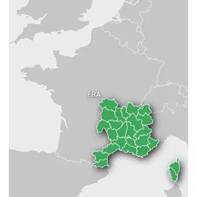 Carte TOPO France V6 Pro Sud-Est Garmin officielle